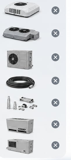Các loại điều hòa trôi nổi trên thị trường