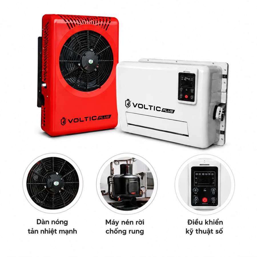 Cấu tạo bên trong Voltic PLUS