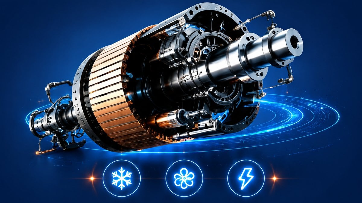 Cấu tạo máy nén và động cơ điều hòa Voltic